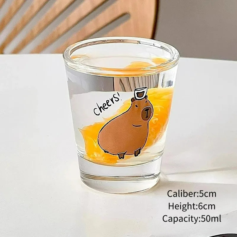 Korean Cute Soju Shot Glass Set