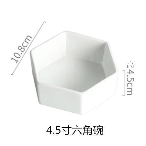 White Porcelain Dessert Snack Platter