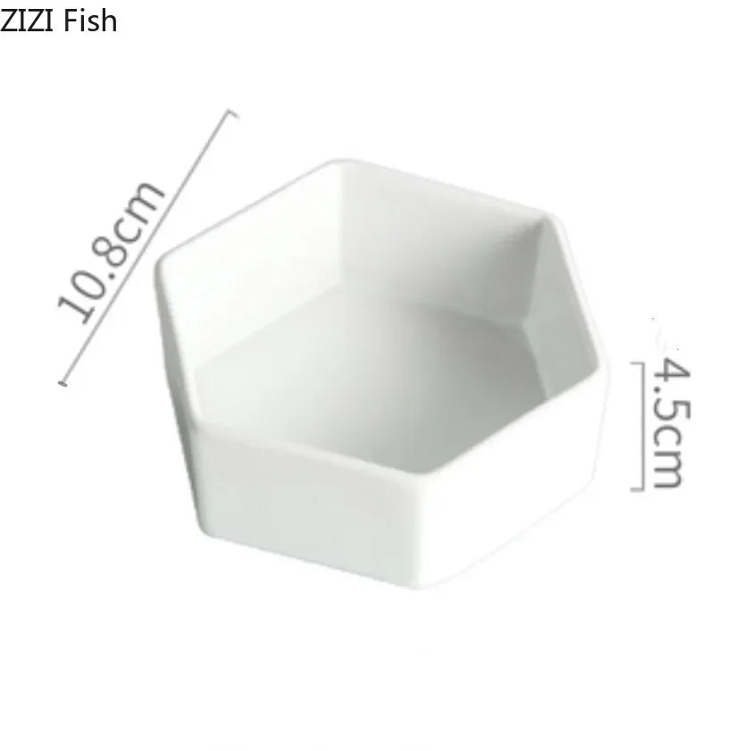 White Porcelain Dessert Snack Platter