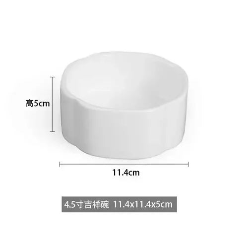 White Porcelain Dessert Snack Platter