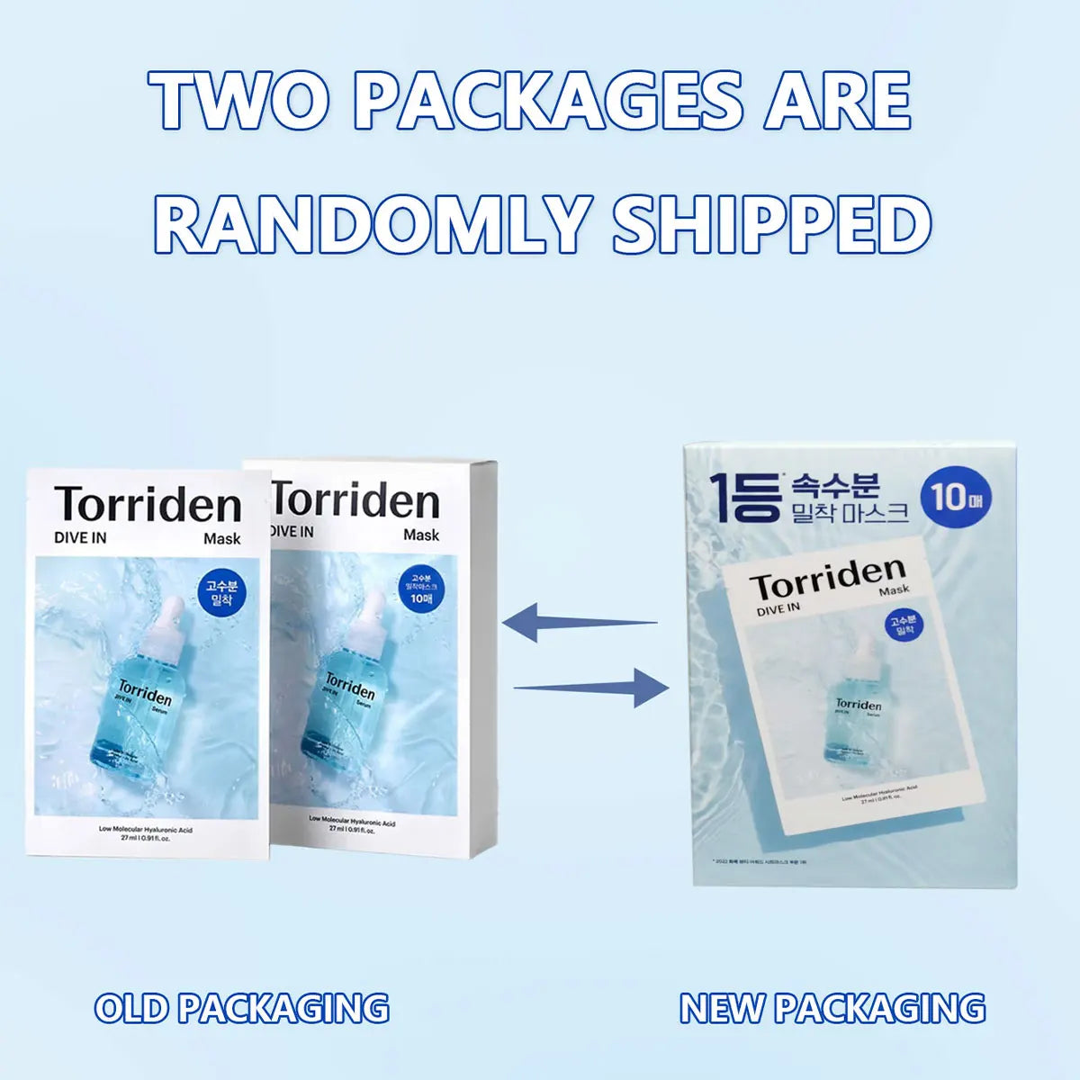 Torriden DIVE-IN Hyaluronic Acid Facial Sheet Masks 10pcs,Thin&Skin-Conforming,Deeply Moisturizing,Korean Skincare,Korean Makeup
