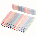 12PCS Soft Pastel Highlighters, Non-Bleed Marker Pens, Cute Aesthetic Colors, Great for Student Notes, Journaling&Study Planning