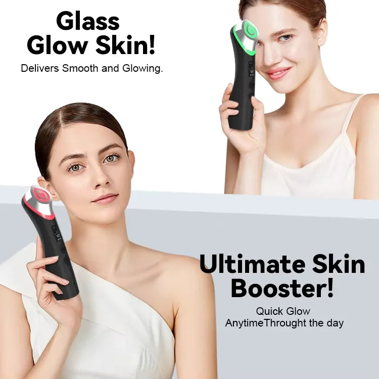 Age-R Medicube Booster Device Glow Beauty Device Skin High Frequency Skincare Facia Neck Tighten High Frequency Vibration