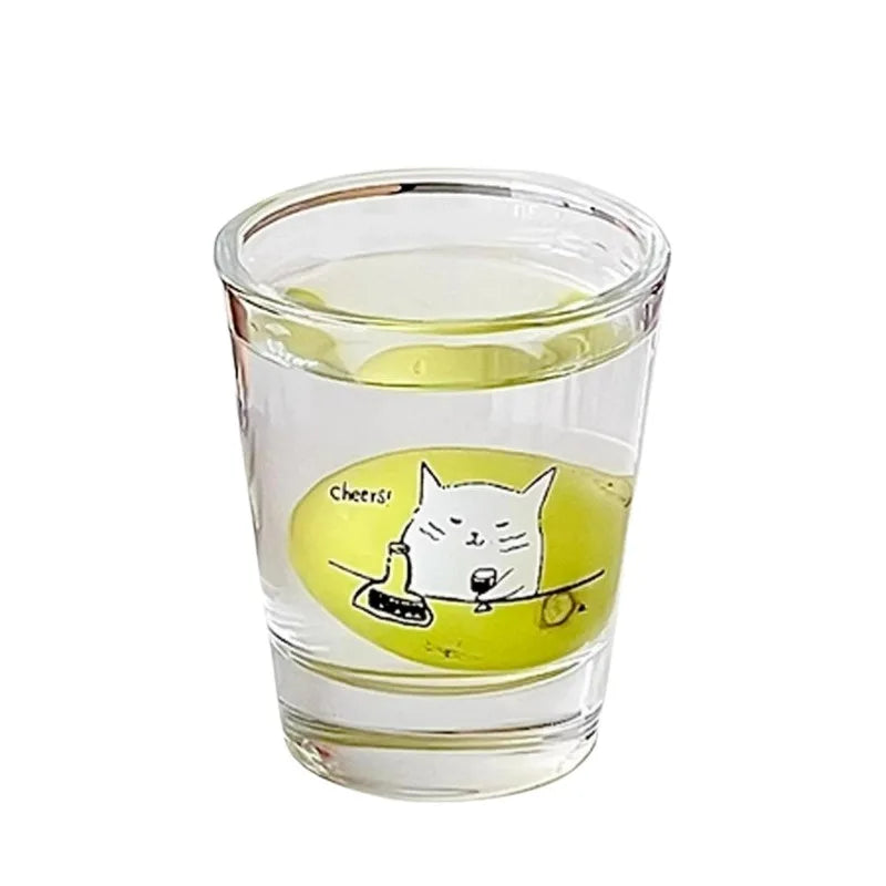 Korean Cute Soju Shot Glass Set