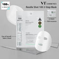VT Reedle Shot 100 2-Step Mask*5pieces,Intensive Recovery Mask,Glow Mask,Smoothing Care Mask,Korean Skincare,Korean Makeup