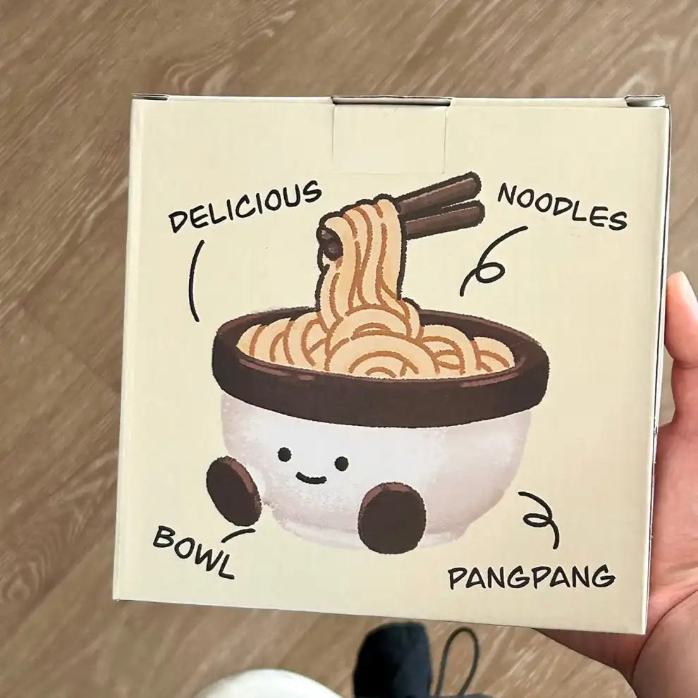 Footed Ceramic Ramen Bowl 1000ML