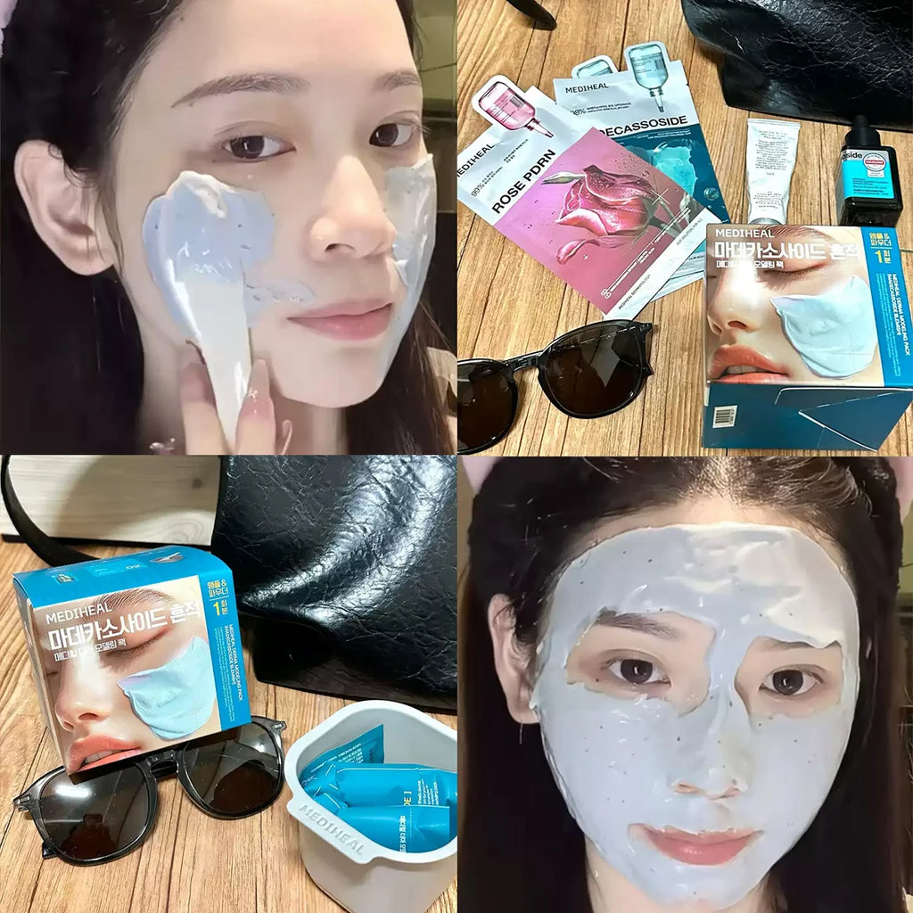 MEDIHEAL Derma Modeling Pack,Strippable Setting Gel,Second-Skin Fit,Deep Moisture Infusion,Korean Skincare,Korean Makeup
